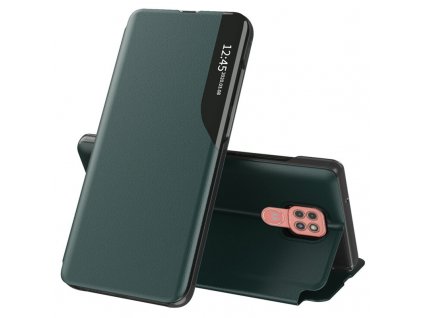 Pouzdro Motorola Moto E7 Plus / Moto G9 Play eFold Series zelené