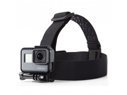 Řemínek na hlavu Techsuit (CAL28) - pro akční kameru GoPro - černý