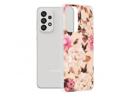 Kryt Samsung Galaxy A33 5G Techsuit - Marble Series - Mary Berry Nude
