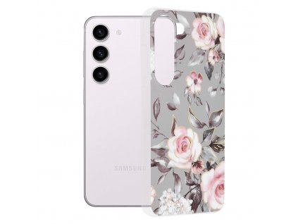 Kryt Samsung Galaxy S23 Techsuit - Marble Series - Bloom of Ruth Gray