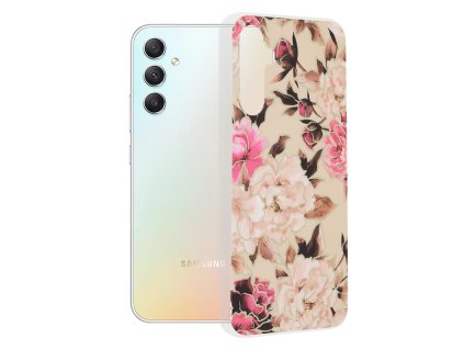 Husa pentru Samsung Galaxy A34 5G - Techsuit Marble Series - Mary Berry Nude