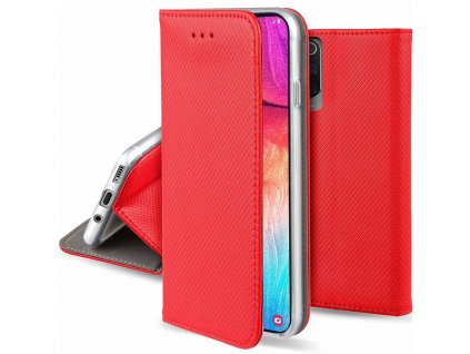 Pouzdro flip Samsung Galaxy A12 / M12 červené
