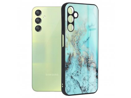 Pouzdro Samsung Galaxy A24 Techsuit - Glaze Series, Blue Ocean