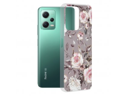 Kryt Xiaomi Redmi Note 12 5G / Poco X5 Techsuit - Marble Series - Bloom of Ruth Gray