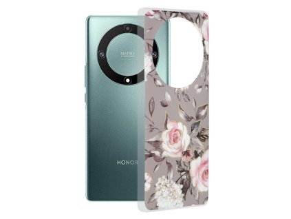 Husa pentru Honor Magic5 Lite - Techsuit Marble Series - Bloom of Ruth Gray