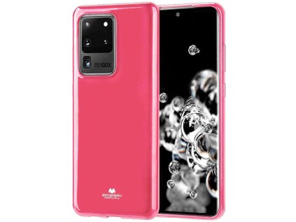 Kryt Samsung Galaxy S20 PLUS Jelly Case Mercury Silicone růžový