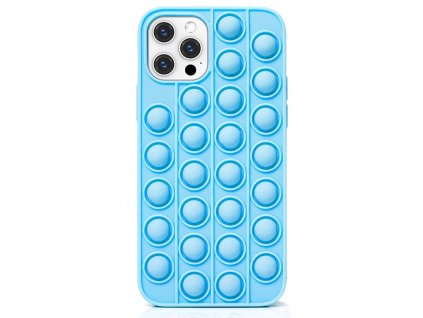 Kryt Iphone 11 Pro Flexible Push Bubble Case modrý