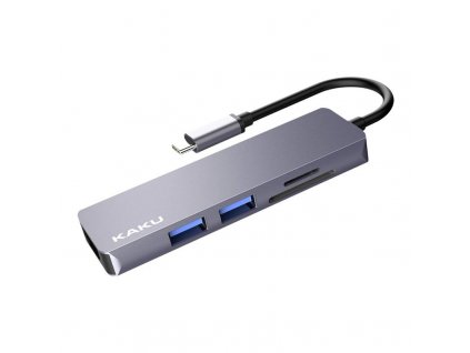 Dokovací stanice KAKU KSC-274 HUB USB 3.0 TYP C HDMI 4K SD thunderbolt 5v1