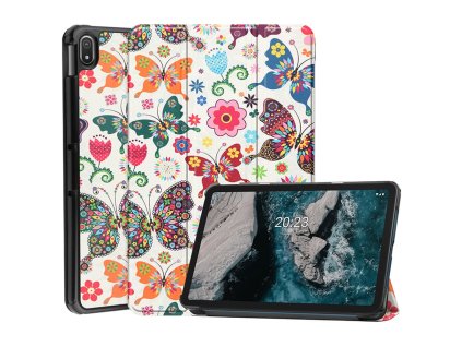 Pouzdro pro tablet iPad 10.2" (2019/2020/2021), Techsuit FoldPro Butterfly