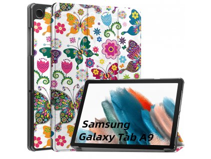 Husa pentru Samsung Galaxy Tab A9 - Techsuit FoldPro - Butterfly