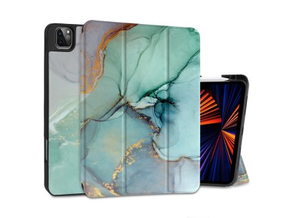 Husa pentru Samsung Galaxy Tab S9 Plus / S9 FE Plus - Techsuit FoldPro - Green Time