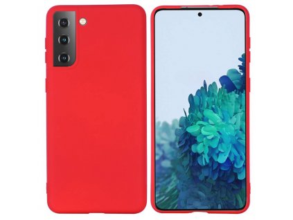 Kryt Samsung Galaxy A51 Silicone case červený
