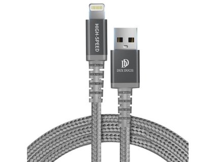Datový kabel iPhone Lightning-USB , 18W 3A 1m Dux Ducis Space MFI