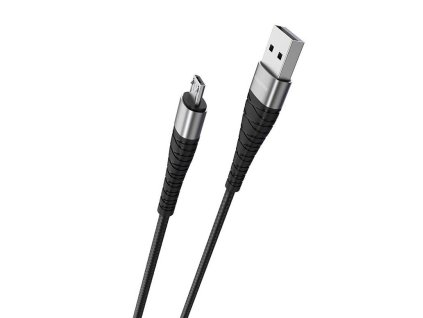 Datový kabel micro USB 1m Borofone Munificient BX32 černý
