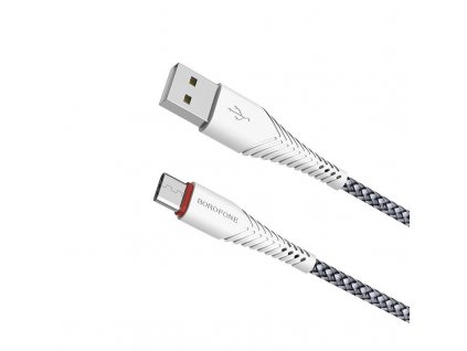 Datový kabel USB typ C 1m Borofone Powerful BX25 černý