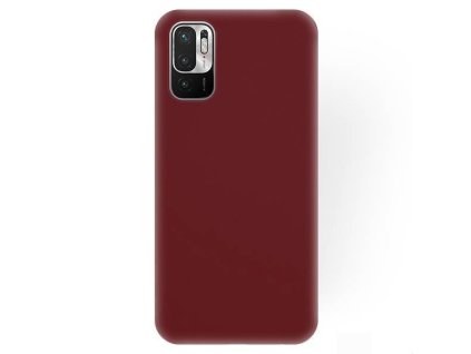 Kryt Xiaomi Redmi Note 10 5G / Redmi Note 10T 5G / Poco M3 Pro Back Gel Matt burgundy