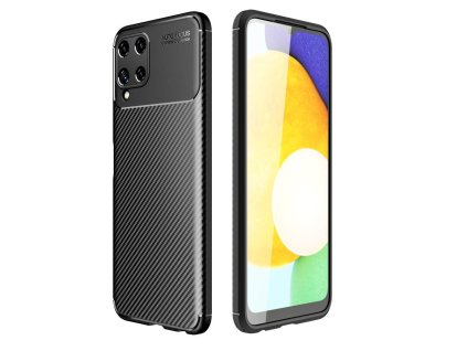 Kryt Samsung Galaxy A22 5G Armored Carbon Fiber černý