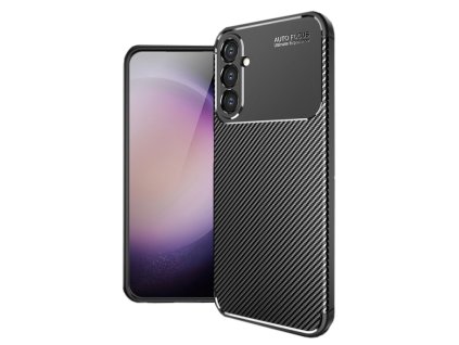 Case for Samsung Galaxy S24 - Techsuit CarbonFiber - Black