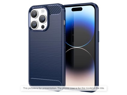 Case for Honor X7b / X7b 5G / 90 SMART - Techsuit Carbon Silicone - Blue