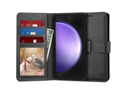 Case for Motorola Moto G54 Power Edition / G64 - Techsuit Diary Book - Black
