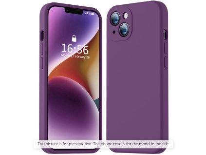 Case for iPhone 15 - Techsuit SoftFlex - Purple