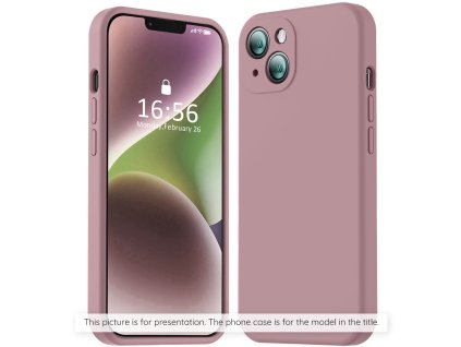 Case for iPhone 15 Pro Max - Techsuit SoftFlex - Pink Sand