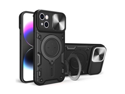 Kryt iPhone 15 Techsuit CamGuard Pro - černý