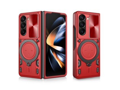 Case for Samsung Galaxy Z Fold6 - Techsuit CamGuard Pro - Red