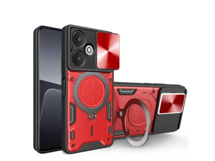 Case for Xiaomi Redmi 13C 5G / Poco M6 - Techsuit CamGuard Pro - Red