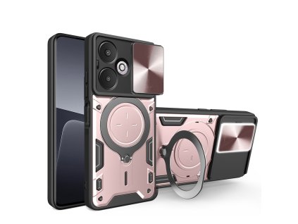 Case for Xiaomi Redmi 13C 5G / Poco M6 - Techsuit CamGuard Pro - Rose Gold