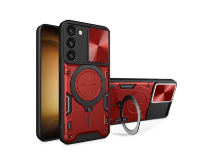 Case for Samsung Galaxy S23 Plus - Techsuit CamGuard Pro - Red