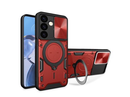 Case for Samsung Galaxy S24 - Techsuit CamGuard Pro - Red
