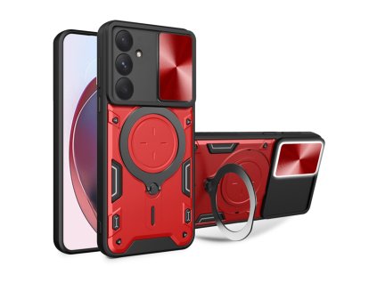 Case for Samsung Galaxy A55 5G - Techsuit CamGuard Pro - Red