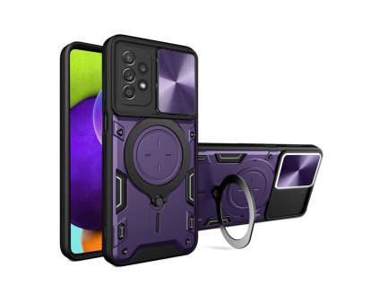 Case for Samsung Galaxy A52 4G / A52 5G / A52s 5G - Techsuit CamGuard Pro - Purple