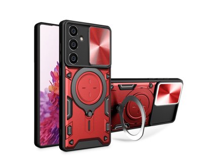 Case for Samsung Galaxy S23 FE - Techsuit CamGuard Pro - Red