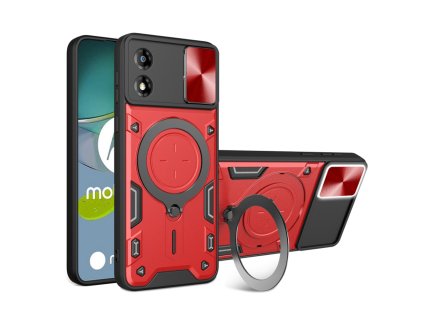 Case for Motorola Moto E13 - Techsuit CamGuard Pro - Red