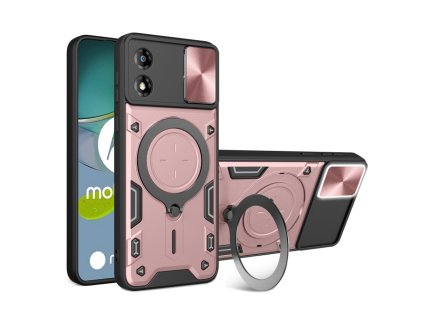 Kryt Motorola Moto E13 Techsuit CamGuard Pro - rose gold
