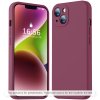 Case for Honor 200 - Techsuit SoftFlex - Plum Red