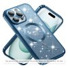 Case for Samsung Galaxy A35 5G - Techsuit Luxury Glitter MagSafe - Light Blue