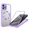Case for iPhone 16 Pro + Cover - Techsuit ColorVerse 360 MagSafe MagSafe Series - Purple