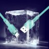 Datový kabel micro USB KAKU Skin Feel (KSC-420) 3,2A 1,2m - tyrkysový