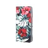 Pouzdro flip Xiaomi Mi 11i / Poco F3 / Poco F3 Pro / Redmi K40 / K40 Pro red flower