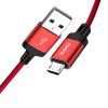 Datový kabel micro USB 2.8A 2m Fast Charging KAKU Kufeng (KSC-284) červený
