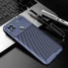Kryt Xiaomi Redmi 9C case Armored Shockproof Carbon Fiber modrý