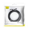 Kabel 5m 2x HDMI Male 4kHD Baseus Enjoyment Series CAKSX-E0G šedá + černá