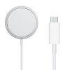 Indukční nabíječka MagSafe 15W pro IPHONE 12 MINI / 12/12 PRO / 12 PRO MAX, 5V 2A USB-C bílá