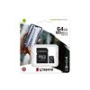 Paměťová karta Kingston microSDHC 64GB + adapter