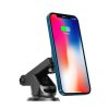 Magnetický držák do auta MagSafe s 15W indukčním nabíjením pro palubní desku / čelní sklo Teleskopické rameno Tech-Protect A2 černý