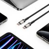 Datový kabel Tech-Protect Ultraboost USB-C na USB-C, 5A PD100W 1m titanium