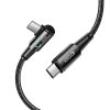 Datový kabel Tech-Protect Ultraboost "L" USB-C na USB-C, PD 60W 6A 1m černý
